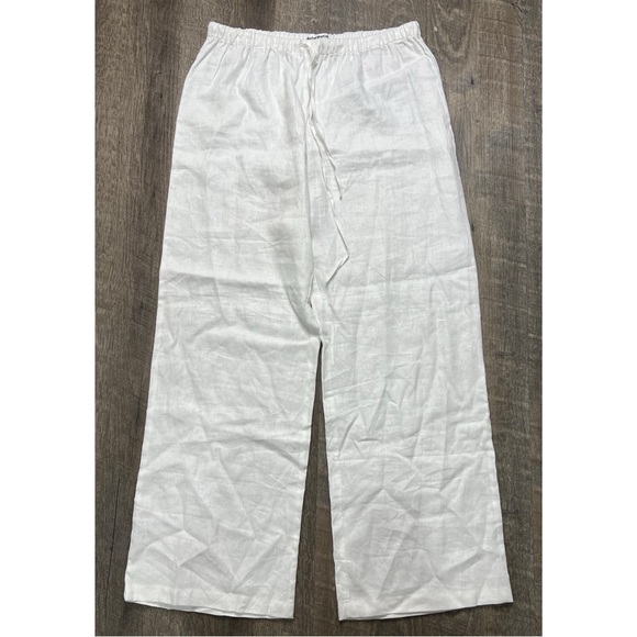 Reformation Olina Tie Waist Pants Size Large - Picture 2 of 6
